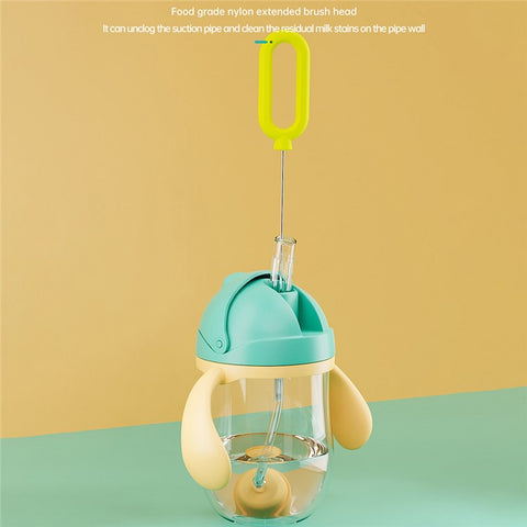 N1 360 Degree Rotatable Electric Baby Bottle Brush Set Portable Pacifier Cleaner without Storage Rack (BPA Free, No FDA)