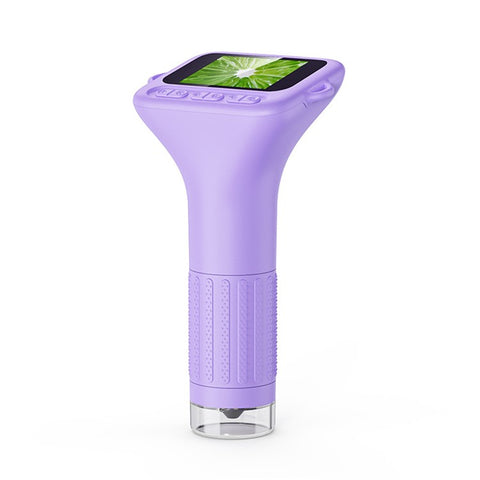 375 2 Inch IPS Screen 1000x Magnification Handheld Digital Microscope with LED Light for Children