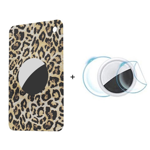 Silicone Thin Card Case for Apple Airtag, Smart Tracker Protective Soft Sleeve with Front / Back Film