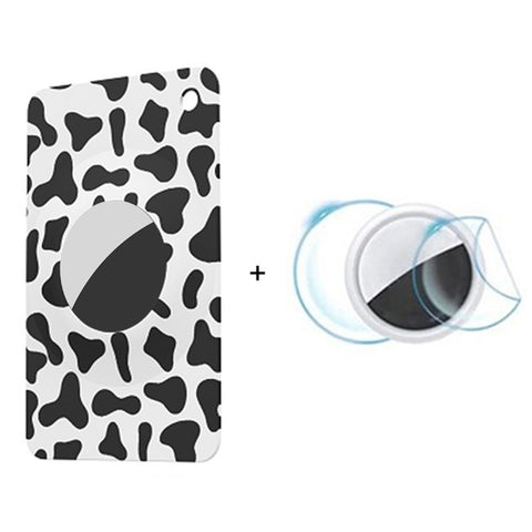 Silicone Thin Card Case for Apple Airtag, Smart Tracker Protective Soft Sleeve with Front / Back Film