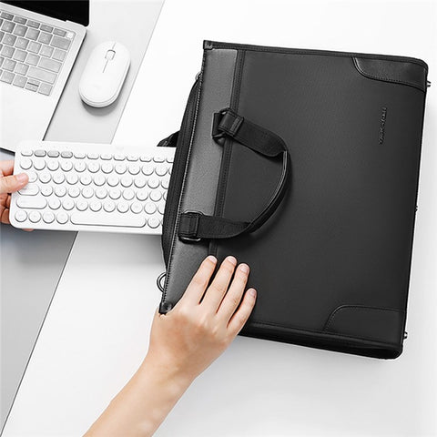 MARK RYDEN MR8003 Men's Laptop Handbag Shoulder Bag Water-Repellent Lightweight Business Briefcase