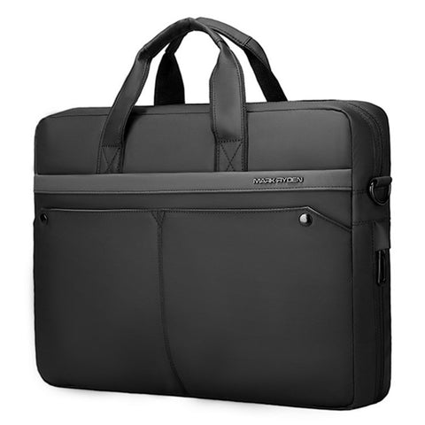 MARK RYDEN MR8001 15.6'' Laptop Storage Bag for MacBook Multiple Layers Men's Notebook Computer Sleeve Handbag with Handle and Strap