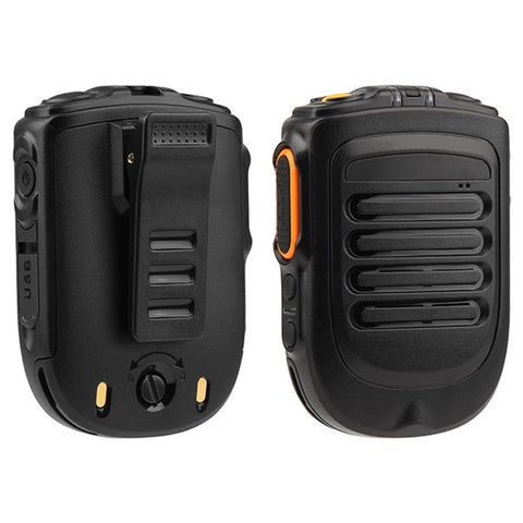 UNIWA BM001 Bluetooth-compatible 4.2 Handheld Microphone Intercom Built-in 2000mAh Battery Zello PTT Radio for Motorola with 2-Pin Headphone Jack