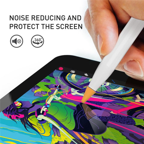 AHASTYLE PT107 8Pcs for Apple Pencil (2nd Generation) / (1st Generation) Pen Tip Cover Stylus Pen Nib Silicone Sleeve