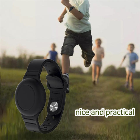 Silicone Wristband for Apple AirTag Finder Location Tracker Holder Protective Case Waterproof Bracelet