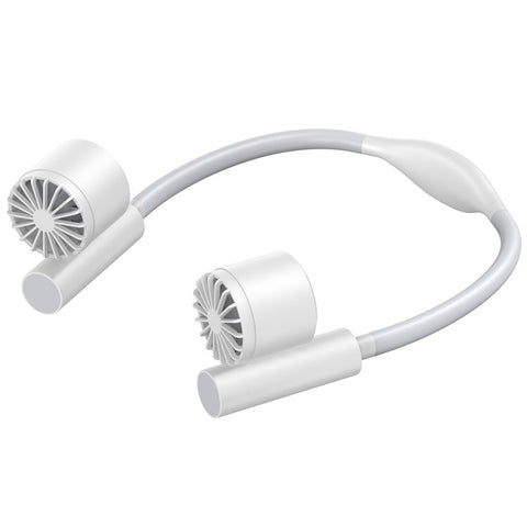 Portable USB Charging Hanging Neck Mini Cooling Fan ABS Summer Mute Turbo Fan Cooler