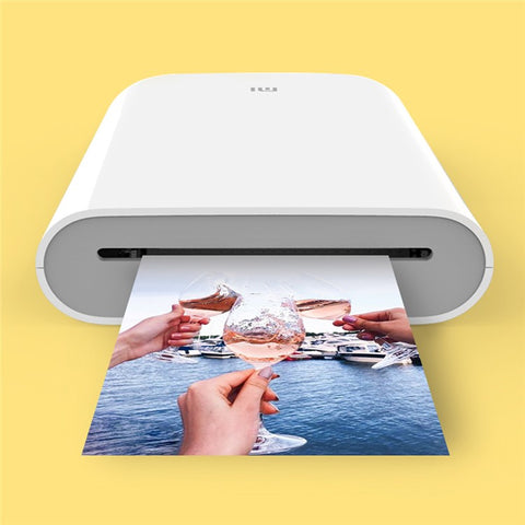 XIAOMI Portable Mini Inkless Bluetooth-compatible Pocket Photo Printer AR Video Photo Printer