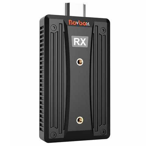 BOVBOX 090 Wireless HD Transmitter and Receiver 656FT / 200m HD Extender Kit Dongle Adapter for Projector