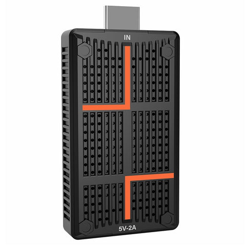 BOVBOX 090 Wireless HD Transmitter and Receiver 656FT / 200m HD Extender Kit Dongle Adapter for Projector