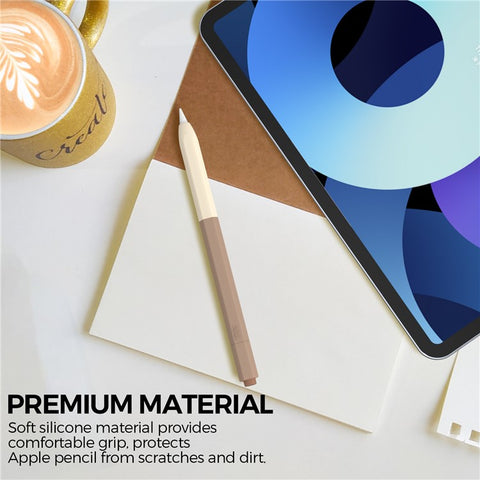 AHASTYLE PT-LC05 For Apple Pencil (2nd Generation) Silicone Sleeve Dual Color Stylus Cover