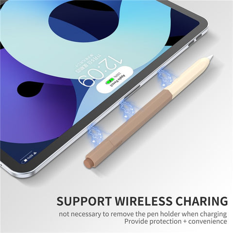 AHASTYLE PT-LC05 For Apple Pencil (2nd Generation) Silicone Sleeve Dual Color Stylus Cover