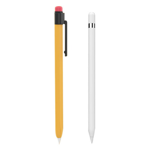 AHASTYLE PT180-1-K For Apple Pencil (1st Generation) Sleeve Stylus Pen Retro Case Silicone Protective Cover