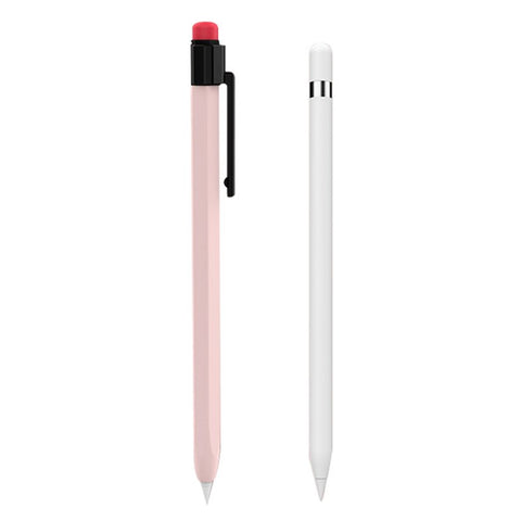 AHASTYLE PT180-1-K For Apple Pencil (1st Generation) Sleeve Stylus Pen Retro Case Silicone Protective Cover