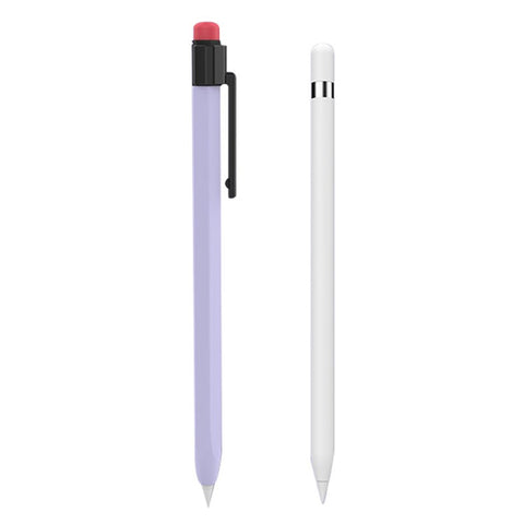 AHASTYLE PT180-1-K For Apple Pencil (1st Generation) Sleeve Stylus Pen Retro Case Silicone Protective Cover