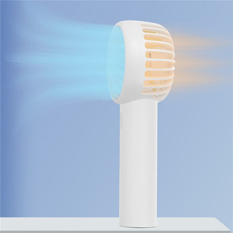 F10 Mini Handheld Fan Cooler 3 Wind Speed Rechargeable Summer Cooling Fan