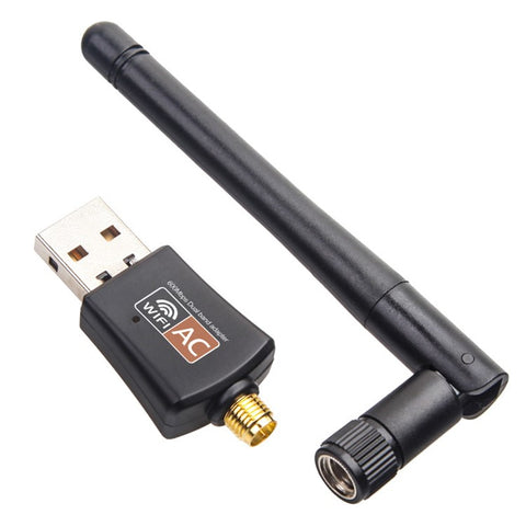 AC600M Dual Band 2.4G/5G USB Wifi Antenna Adapter USB WiFi Network Dongle
