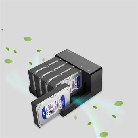 ORICO 6558US3-C 5 Bay 2.5 / 3.5 inch Hard Drive Enclosure Docking Station Offline Clone
