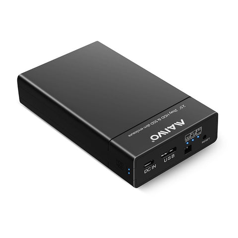 MAIWO K25682 Tool Free USB3.0 Dual Bay 2.5 inch SATA Hard Drive RAID Enclosure Case