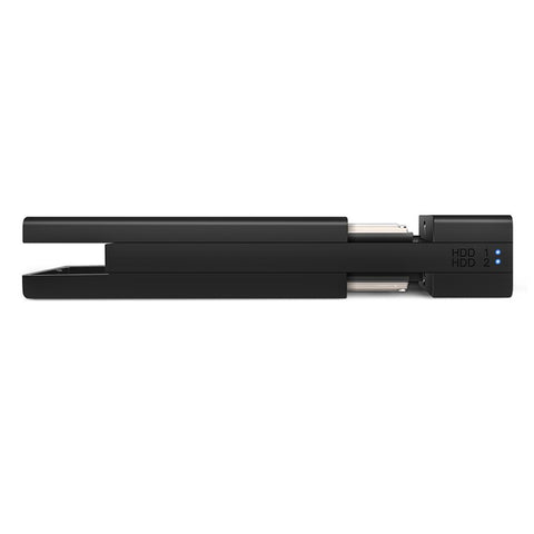 MAIWO K25682 Tool Free USB3.0 Dual Bay 2.5 inch SATA Hard Drive RAID Enclosure Case