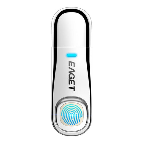 EAGET FU60 Fingerprint Encryped Flash Drive USB 3.0 U Disk Zinc Alloy Memory Stick for Laptops Computers