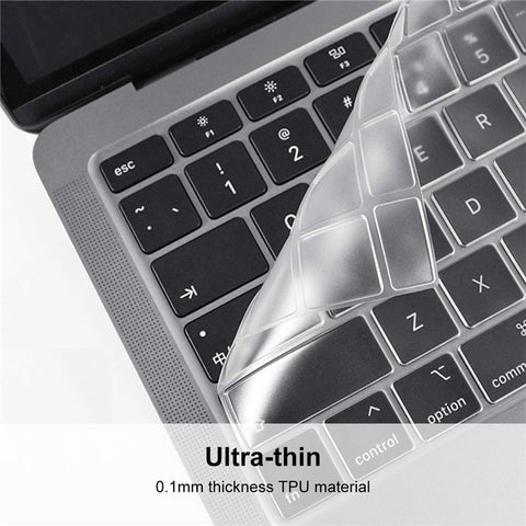 ENKAY HAT PRINCE Ultra-thin TPU Keyboard Guard Film for Apple MacBook Air 13.3 inch (2018) (A1932) EU version