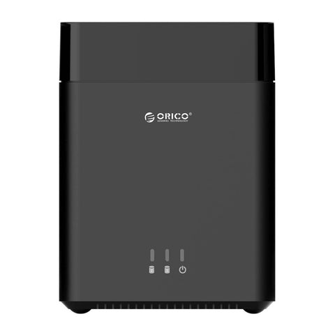 ORICO DS200U3-BK 3.5 Inch 2 Bay Magnetic Type USB 3.0 Hard Drive Enclosure