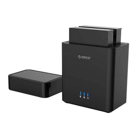 ORICO DS200U3-BK 3.5 Inch 2 Bay Magnetic Type USB 3.0 Hard Drive Enclosure