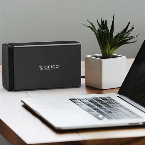 ORICO NS200C3-BK 2 Bay USB 3.1 Type-C Hard Drive Dock for 3.5'' HDD Tool Free