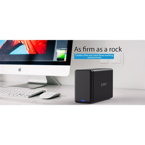 ORICO NS200C3-BK 2 Bay USB 3.1 Type-C Hard Drive Dock for 3.5'' HDD Tool Free