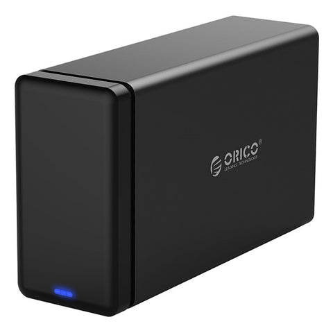 ORICO NS200C3-BK 2 Bay USB 3.1 Type-C Hard Drive Dock for 3.5'' HDD Tool Free