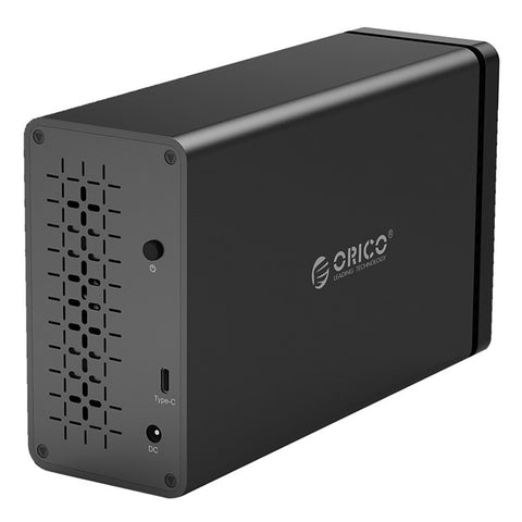 ORICO NS200C3-BK 2 Bay USB 3.1 Type-C Hard Drive Dock for 3.5'' HDD Tool Free
