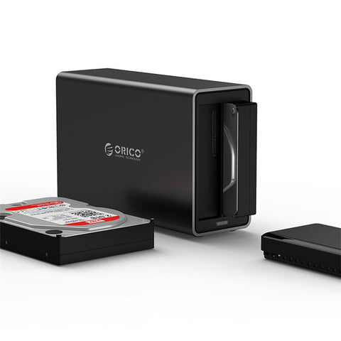 ORICO NS200C3-BK 2 Bay USB 3.1 Type-C Hard Drive Dock for 3.5'' HDD Tool Free