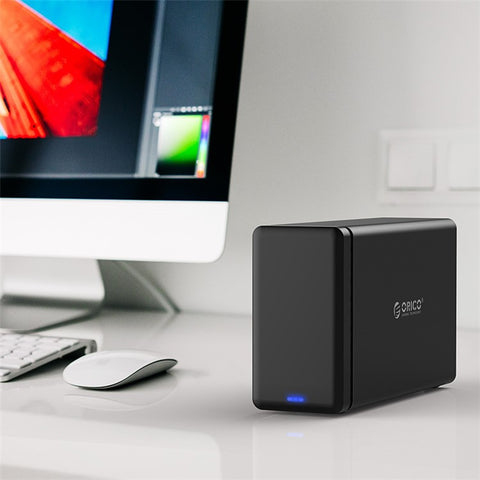 ORICO NS200C3-BK 2 Bay USB 3.1 Type-C Hard Drive Dock for 3.5'' HDD Tool Free