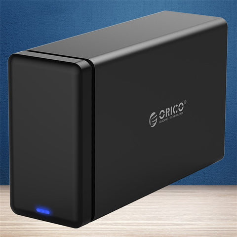 ORICO NS200C3-BK 2 Bay USB 3.1 Type-C Hard Drive Dock for 3.5'' HDD Tool Free