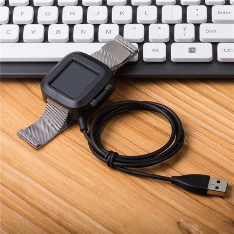 For Fitbit Versa Smart Watch Charging Cable Charger Stand Holder Dock