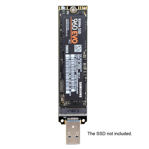 USB 3.0 to Nvme M-Key M.2 NGFF SSD External PCBA Conveter Adapter Card Flash Disk Type