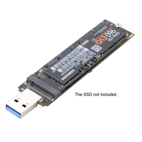 USB 3.0 to Nvme M-Key M.2 NGFF SSD External PCBA Conveter Adapter Card Flash Disk Type