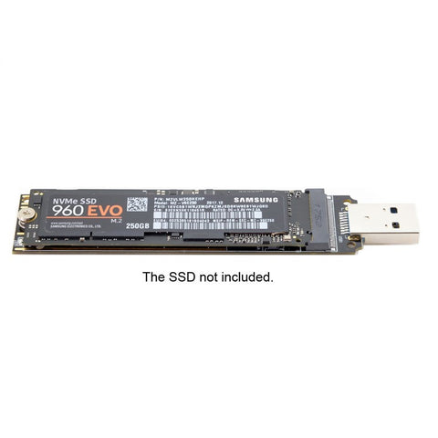 USB 3.0 to Nvme M-Key M.2 NGFF SSD External PCBA Conveter Adapter Card Flash Disk Type