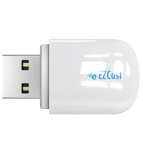 EZC-5200BS USB WiFi Wireless Adapter 2.4G & 5G Dual Band Bluetooth-compatible 4.2 + Dirver-free