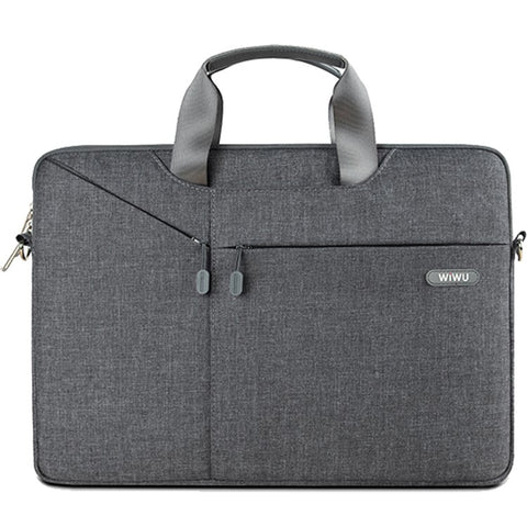 WIWU Oxford Sleeve City Commuter Bag Travel Handbag for 15.6-inch MacBook