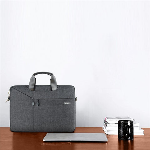 WIWU Oxford Sleeve City Commuter Bag Travel Handbag for 15.6-inch MacBook