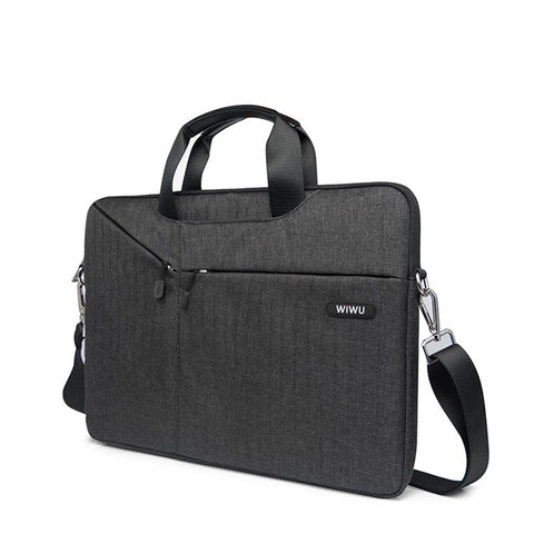 WIWU Oxford Sleeve Travel Laptop Bag Handbag with 3-way Use for 13-inch MacBook
