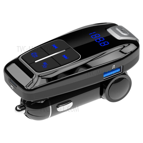 JEDX-BC59 Bluetooth-compatible Wireless Car FM Transmitter Mp3 Player PD 3.0 18W USB Phone Charger