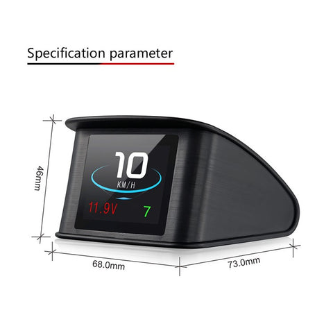 T600 2.6 Inch LCD TFT GPS Speedometer Digital Speed Display Car Speed Projector Head Up Display Hud