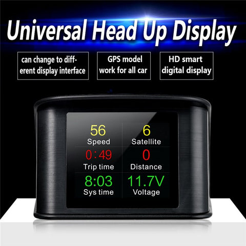 T600 2.6 Inch LCD TFT GPS Speedometer Digital Speed Display Car Speed Projector Head Up Display Hud