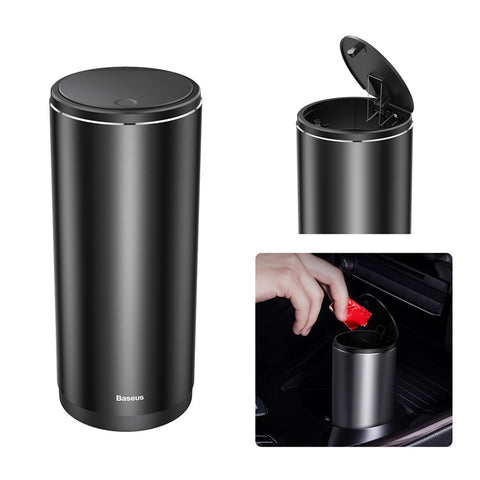 BASEUS Vehicle-mounted Trash Can Rubbish Bin Mini Size for Car 500ML