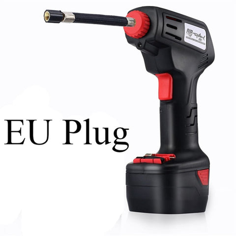 Portable Digital LCD Air Compressor Inflator Pump Rechargeable Cordless Car Pump Bike Tire Inflator