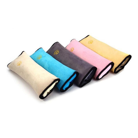 Comfortable Suede Shoulder Pad Car Seat Belt Cushion for Kids Children