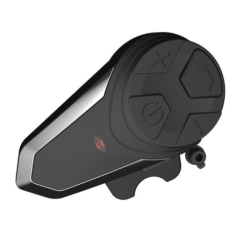 BT-S3 Waterproof IPX6 Motorcycle Helmet Bluetooth-compatible Headphone 1000m Interphone Hands-free Call Headset with FM Function