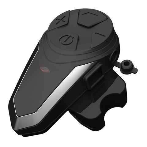BT-S3 Waterproof IPX6 Motorcycle Helmet Bluetooth-compatible Headphone 1000m Interphone Hands-free Call Headset with FM Function